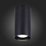 ST157.442.15 Светильник потолочный Черный LED 1*15W 4000K 1 200Lm Ra&gt;90 60° IP44 D75xH140 220-265V Накладные светильники