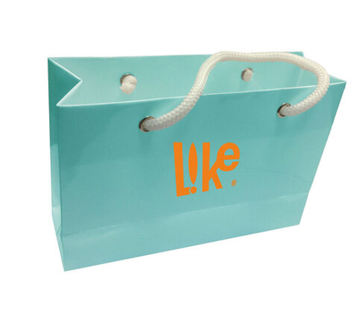 Пакет объемный с ВАШИМ ЛОГОТИПОМ, 120х80х40 мм