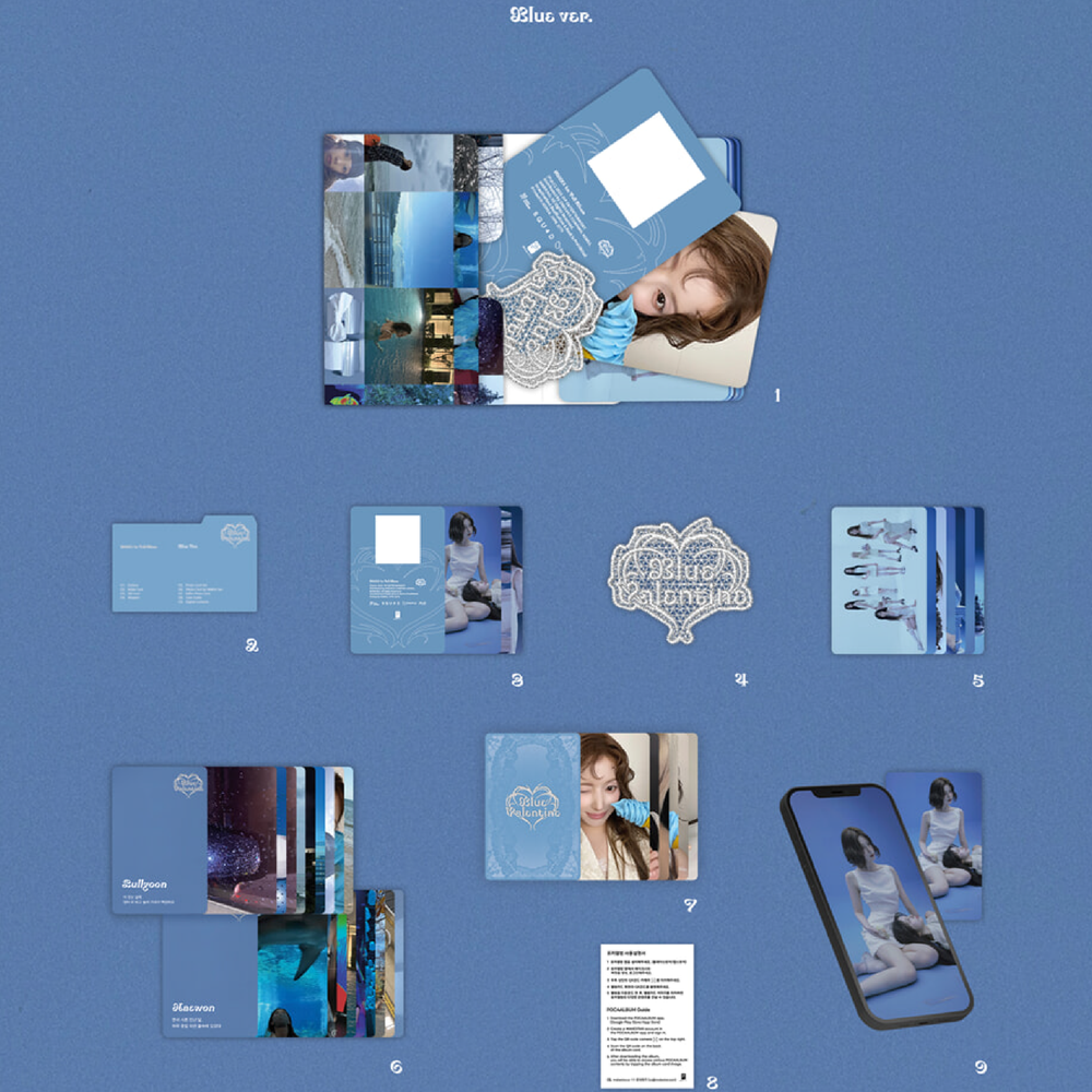 Альбом NMIXX - Blue Valentine [Platform Album POCAALBUM Ver.]