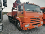 Агропромсервис 4382* на шасси КамАЗ 65115 6x4 Бортовой с КМУ 438230 (Дизельный, 11,8 л, 300 л.с., МТ