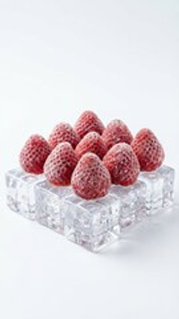 Клубника быстрозамороженная фасованная