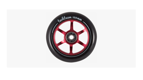 Колесо для самоката X-Treme 100*24мм 6S красный