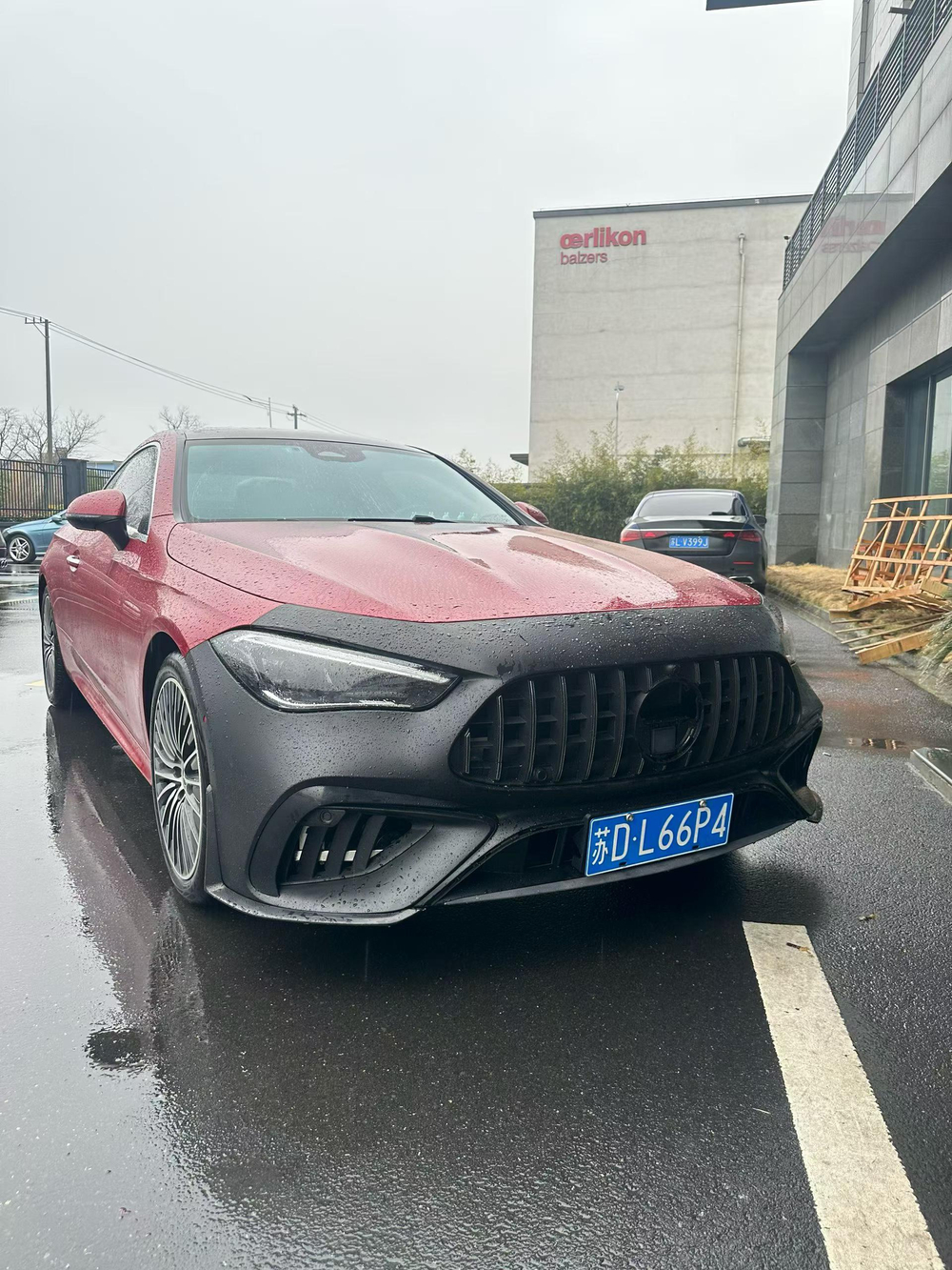 Обвес для Mercedes-Benz CLE C236 CLE53 AMG 2023+ Мерседес бампер в сборе Диффузор Спойлер