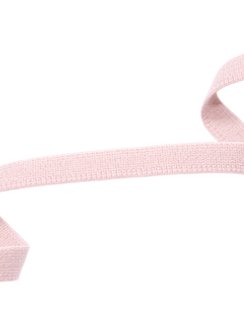 168 628/10 Резинка отделочная Lauma 10 мм, серебристый пион 168