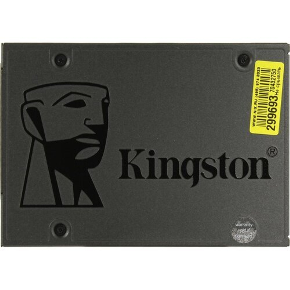 SSD 480 Gb SATA 6Gb/s Kingston A400 &lt;SA400S37/480G(IN)&gt;  (RTL)  2.5" TLC