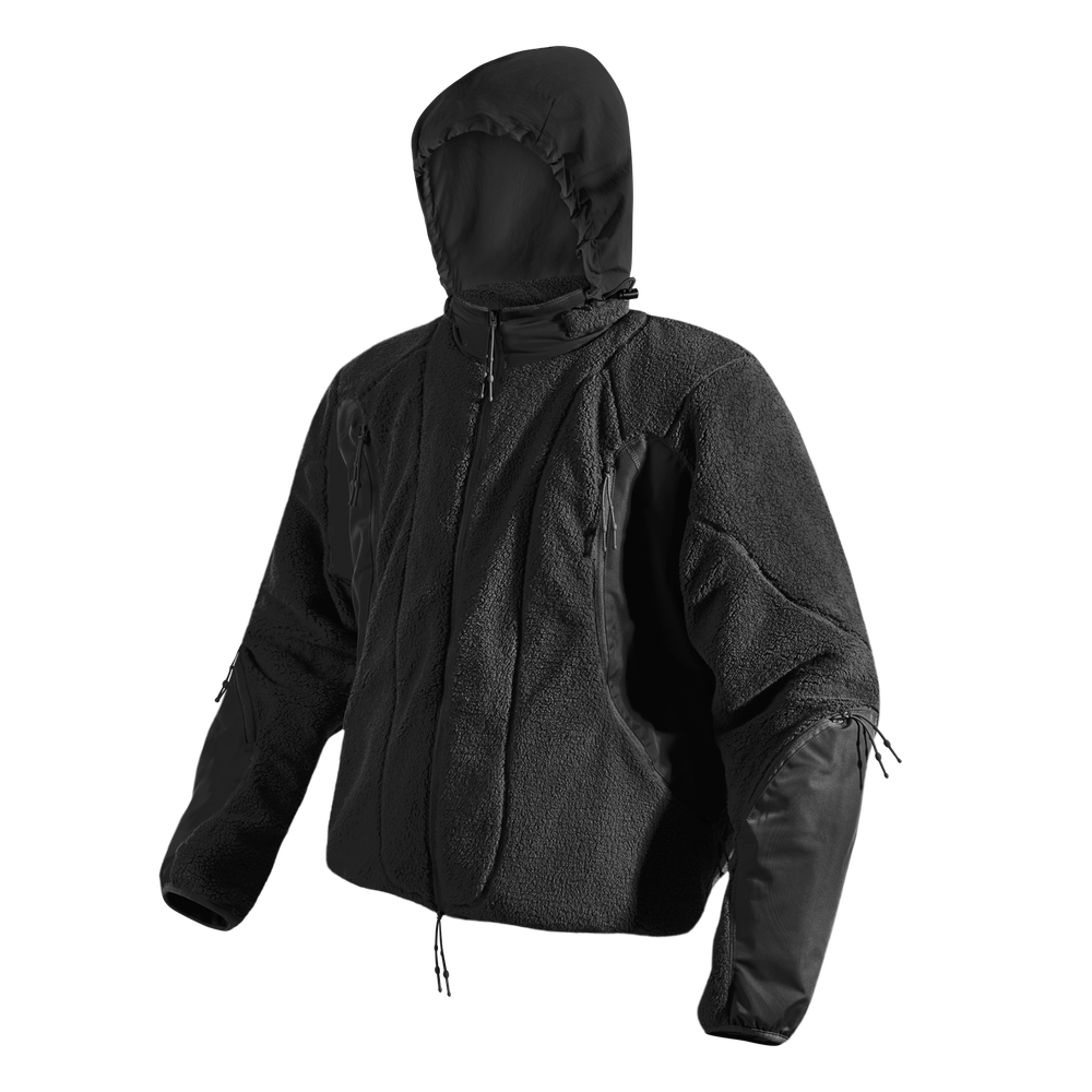 SPORTIFKA light fleece jacket black