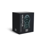 Серый сквозной мастурбатор с вибрацией Manwan Starter (Цвет: серый)