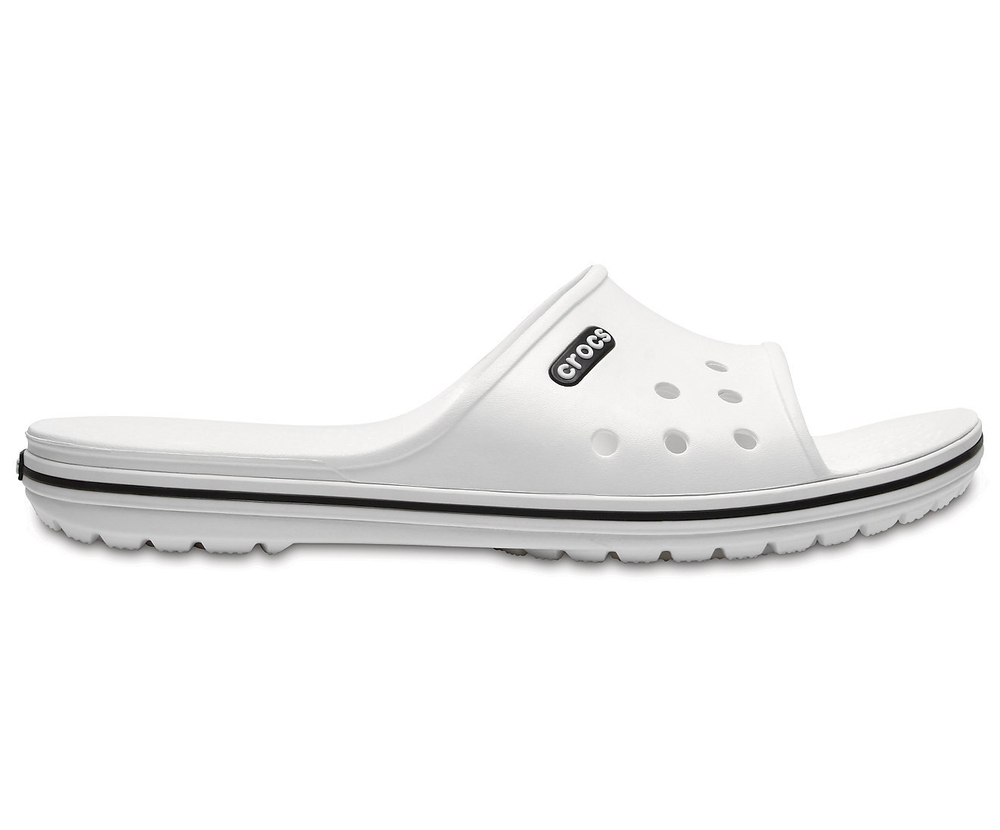 Шлепанцы Crocs Crocband II Slide Белые