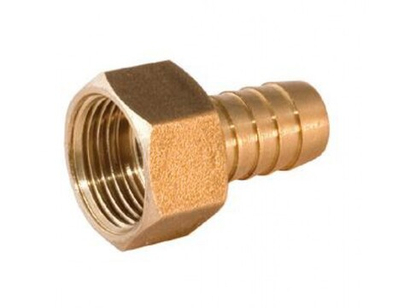 ViEiR Штуцер для шлангов 3/4" ВР 25 мм, латунь (VRF425)