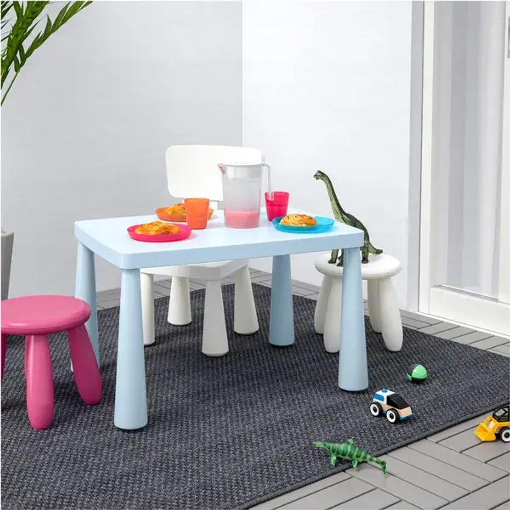 Детский стол Barnbord, размеры: 77x55х48 см., материал: полипропилен, цвет: голубой