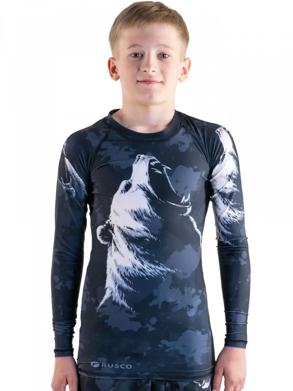 детский рашгард Rusco Sport Grizzly