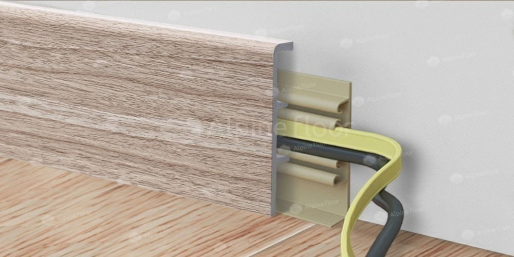 Плинтус Alpine Floor Rico Concept 80 RC 80104 Кипарис Альпийский