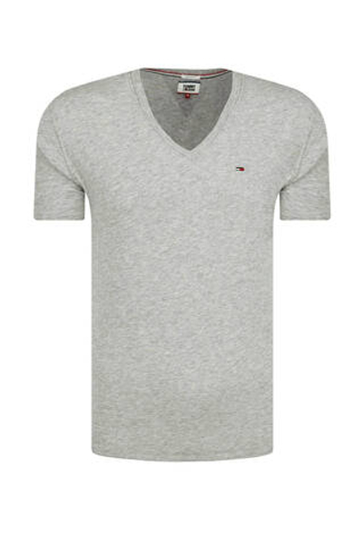 футболка tjm original jersey Tommy Jeans - серый(DM0DM04410)