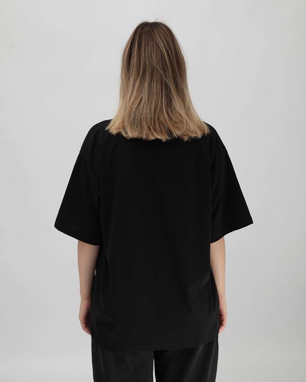 Футболка NTTR 004 Slow Living Lifetyle Черная - фото 3