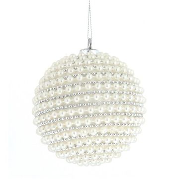 Шары елочные "Жемчуг" 10см A-212-1 Золото (2 шт)