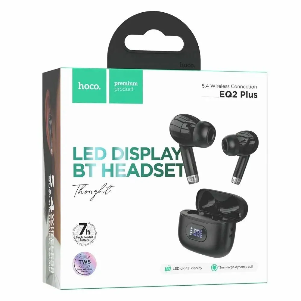EQ2 Plus Thought true wireless BT headset
