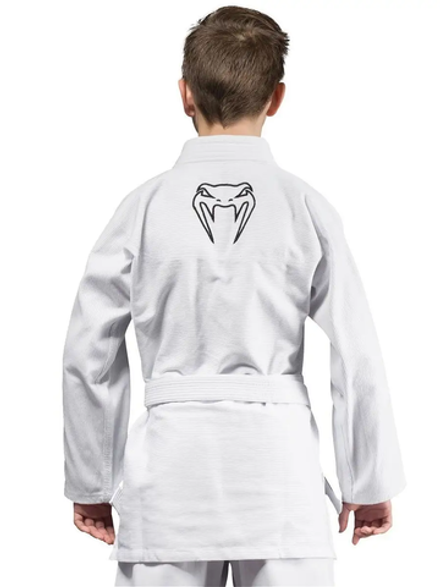 Кимоно для бжж Venum Contender Kids White с поясом