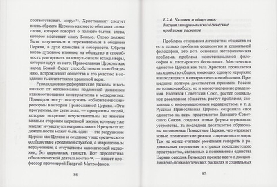 Язвы расколов. Доктор богословия протоиерей Александр Федосеев