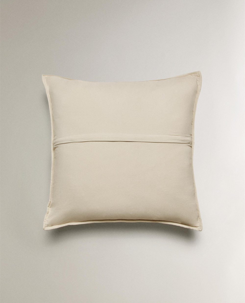 Zara Home наволочка декоративная из полиэстера, бежевый, 50x50 см