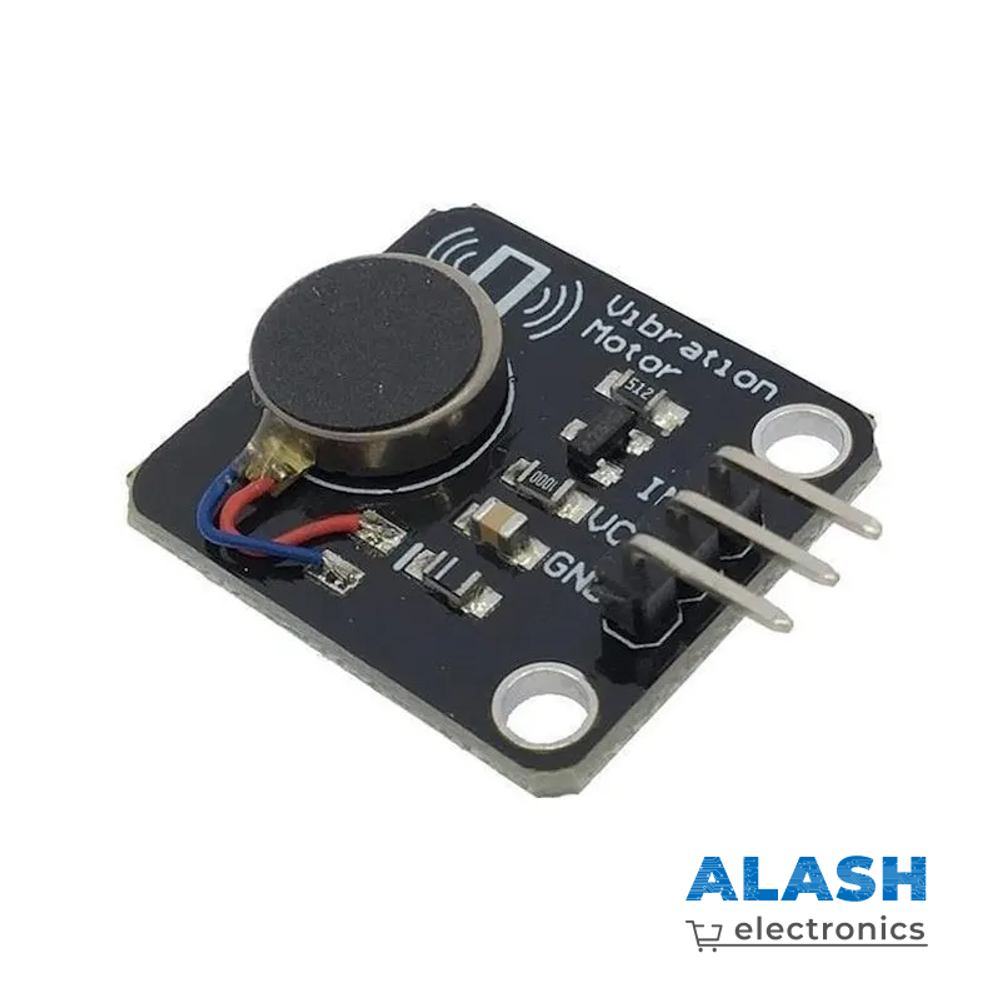 Модуль вибромотора для Arduino — вибрационный мотор с драйвером, 3.3–5V, управление через цифровой сигнал