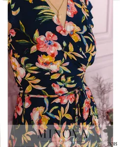 Платье 2007-синий Minova