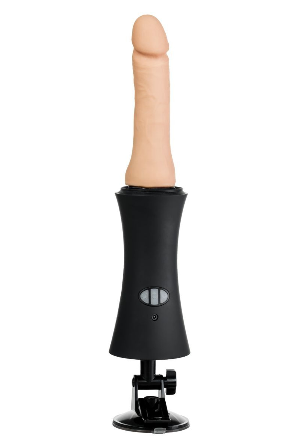 Секс-машина с телесной насадкой HandBang MotorLovers (Цвет: черный с бежевым)