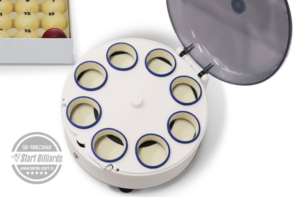 Машина для очистки и полировки бильярдных шаров