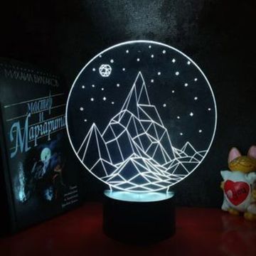 3D лампа Гора