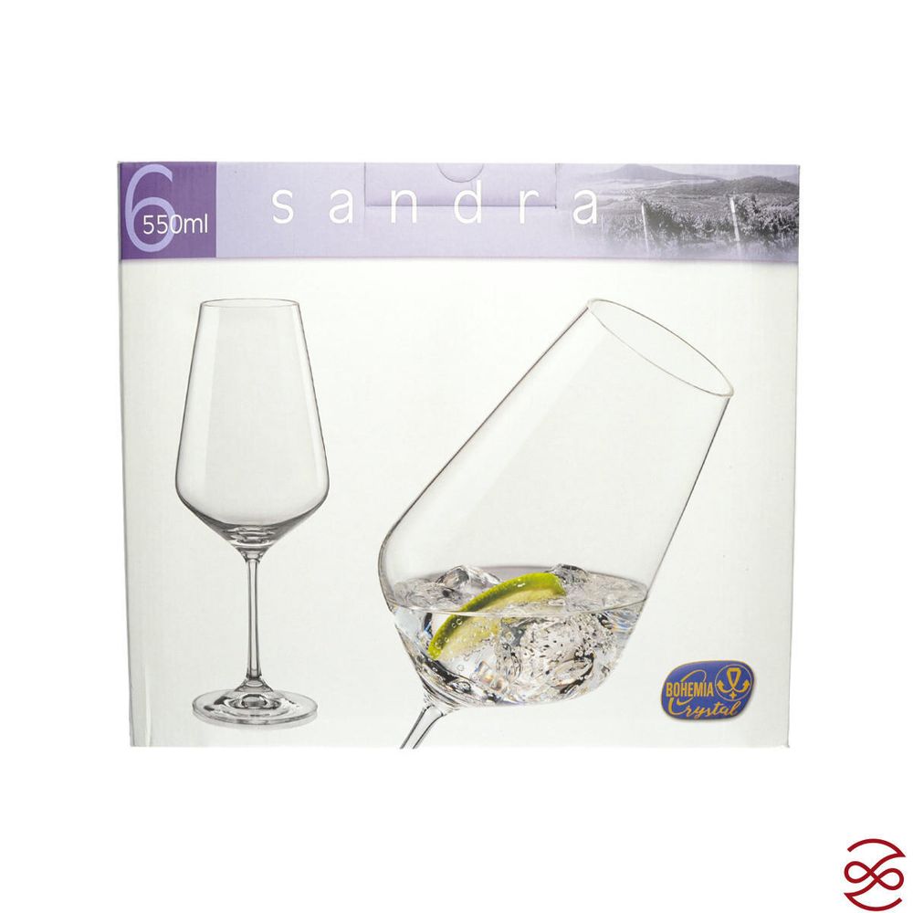 Набор бокалов Bohemia Смальта 550мл (6 шт)