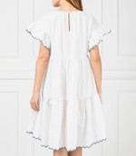 платье yupanqui Silvian Heach - белый(CVP19183VE)