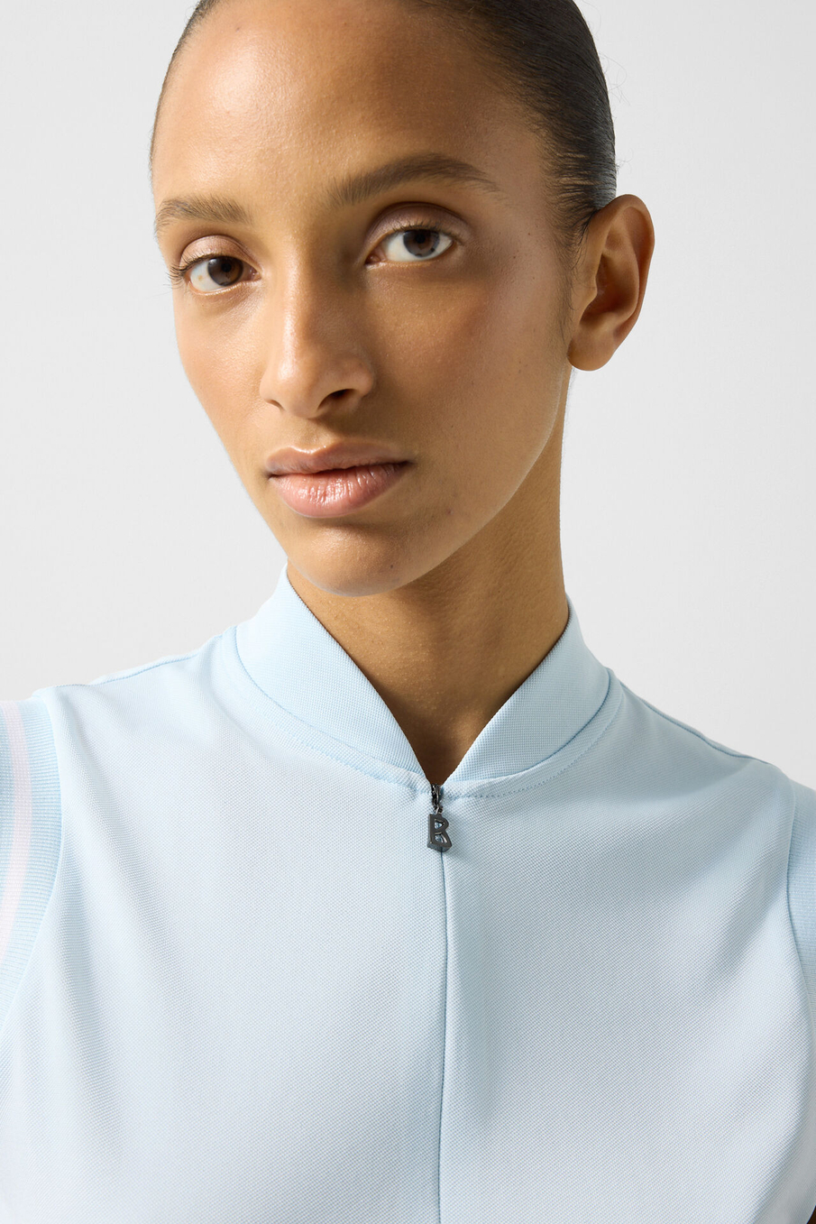 Блузка BOGNER GOLF EVI1 в голубом цвете