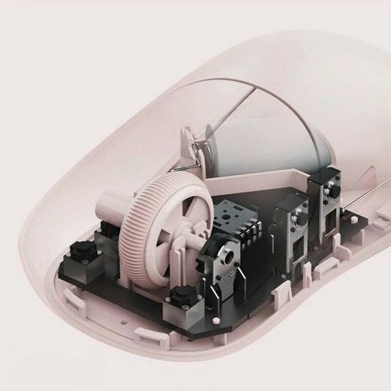 Беспроводная мышь Xiaomi Wireless Mouse 3 (BHR8911GL) Pink / Розовый