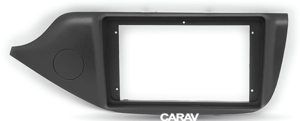 РАМКА KIA CEE'D 12-19 черная 9" CARAV 22-421