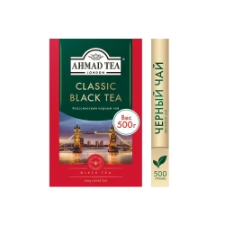 Классический черный чай листовой Ahmad Tea, 500 г