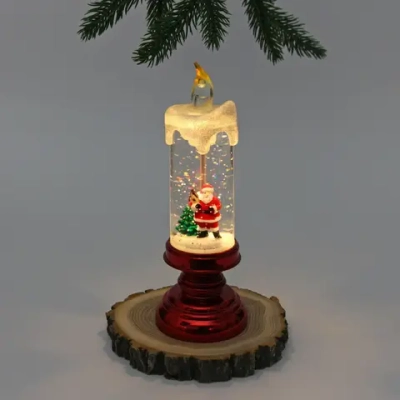 Сувенир с подсветкой «Волшебный очаг» 7,2*20,4 см, Красный (работает от батареек LR44*3)