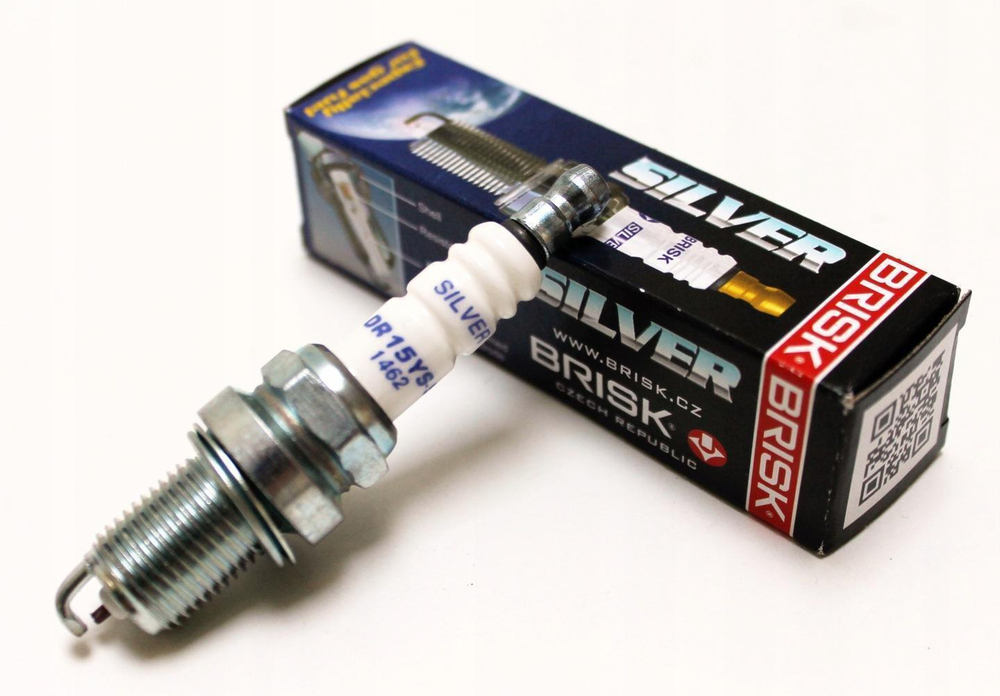 Свечи BRISK Silver 2110 16-клап. под газ (4шт) Чехия SILVER / 1462 / DR15YS9 /