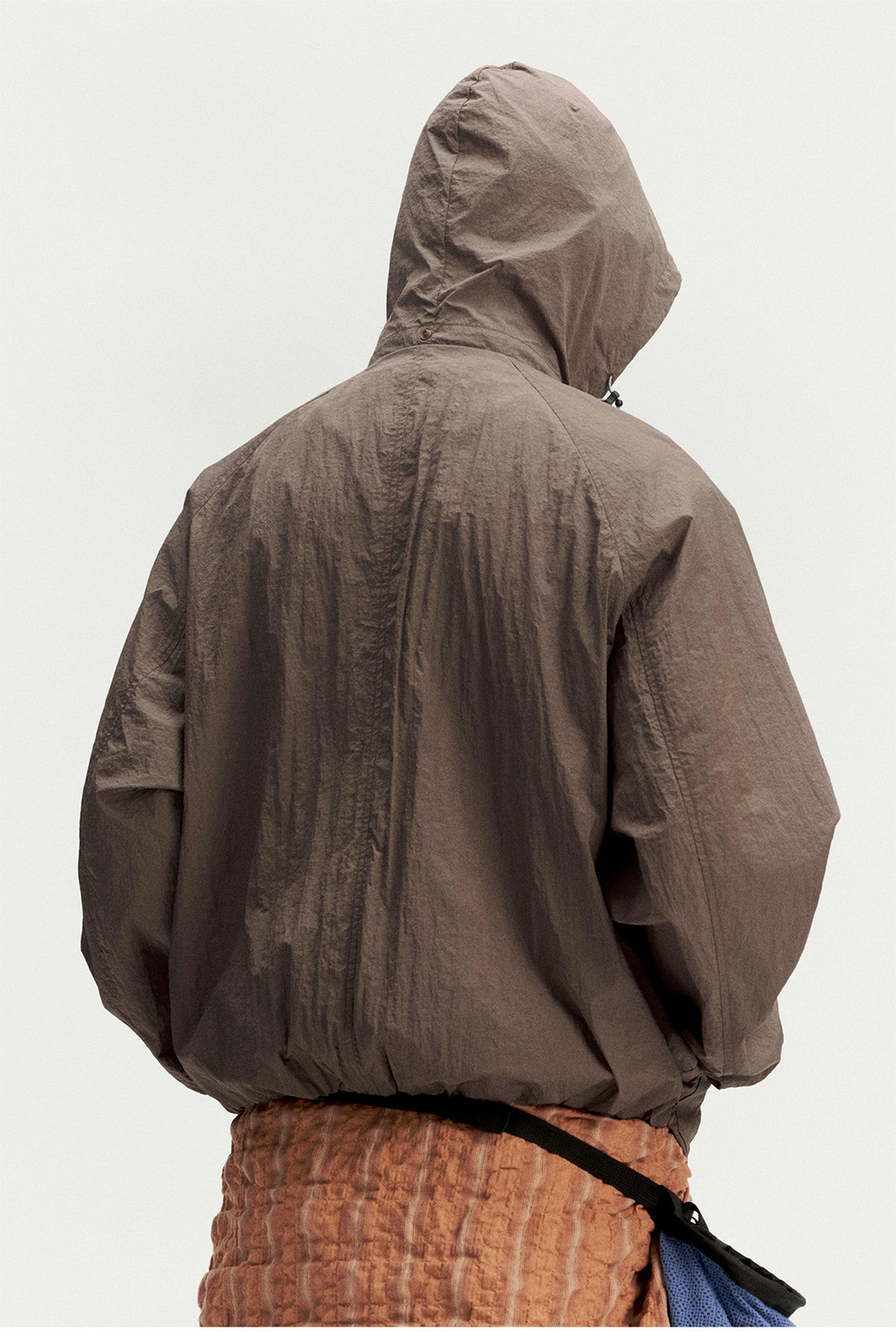 Ветровка Nothomme Monterest Outdoor Water-Repellent Reflective Print Loose Fit Stand Collar Hidden Hood Jacket