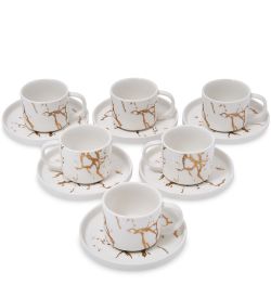 GAEM Art MUG-436/4 Набор из 6 чайных пар