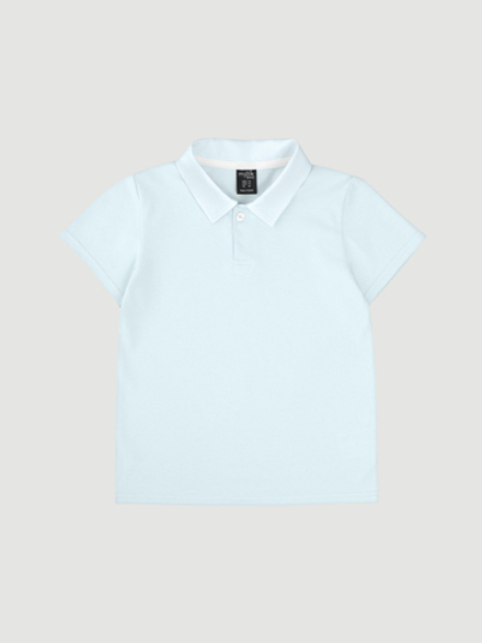 Поло с коротким рукавом Mjölk Total White Blue