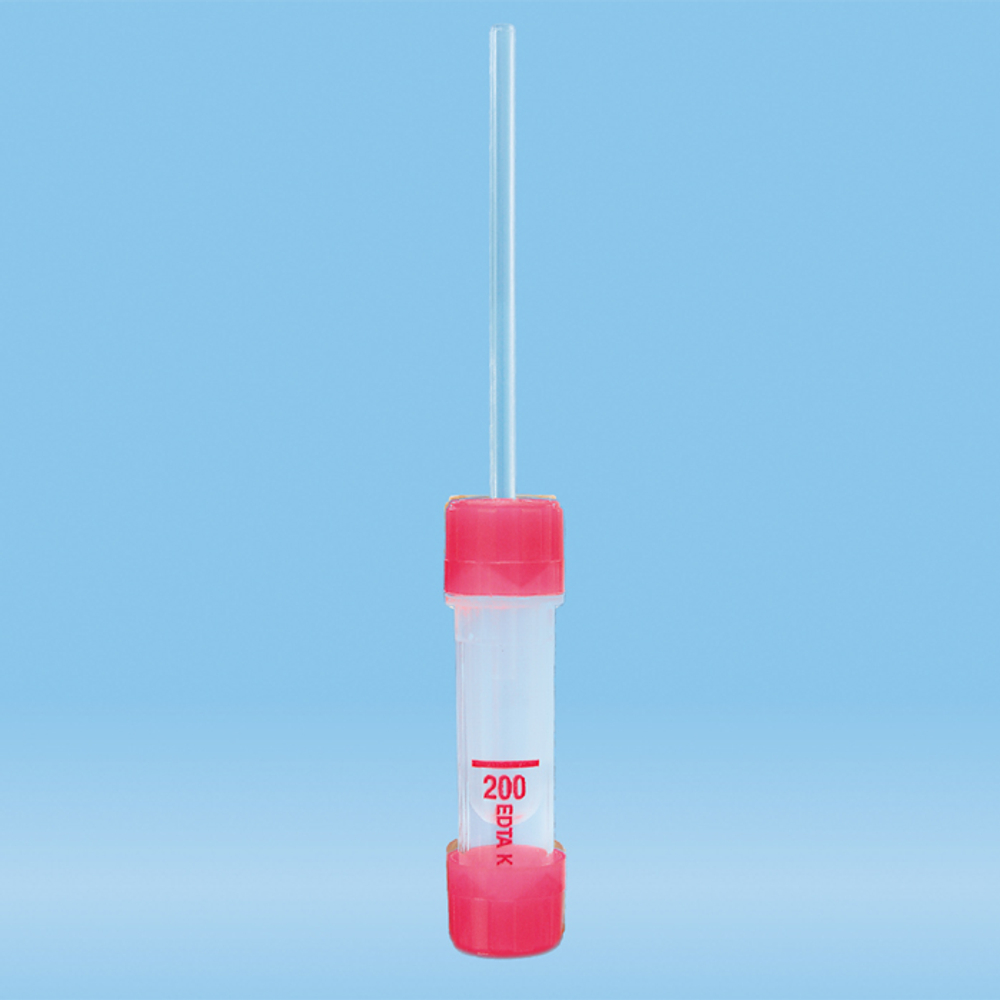 Микроветта 200(мкл), с ЭДТА-К3, д/взятия капилл.крови, 20.1288.800, (RUS), Sarstedt, 100шт/уп