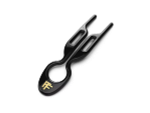 NO 1 HAIRPIN | BLACK - 3X HAIRPINS/BOX / Шпильки No1 Hairpin Черного цвета (набор из 3 шпилек)