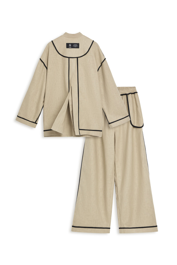 Костюм из крапивы OVSYANKA Beige