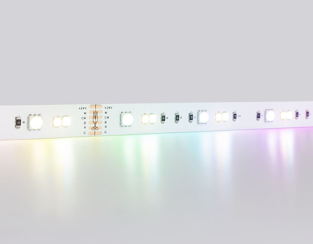 Ambrella Светодиодная лента RGB с регулировкой температуры света GS4501 5050+2835 90Led / 13W m/ 24V IP20 RGB LED Strip 24V GS4501