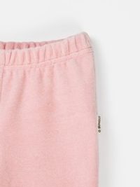 Брюки клеш из велюра "Розовый зефир"