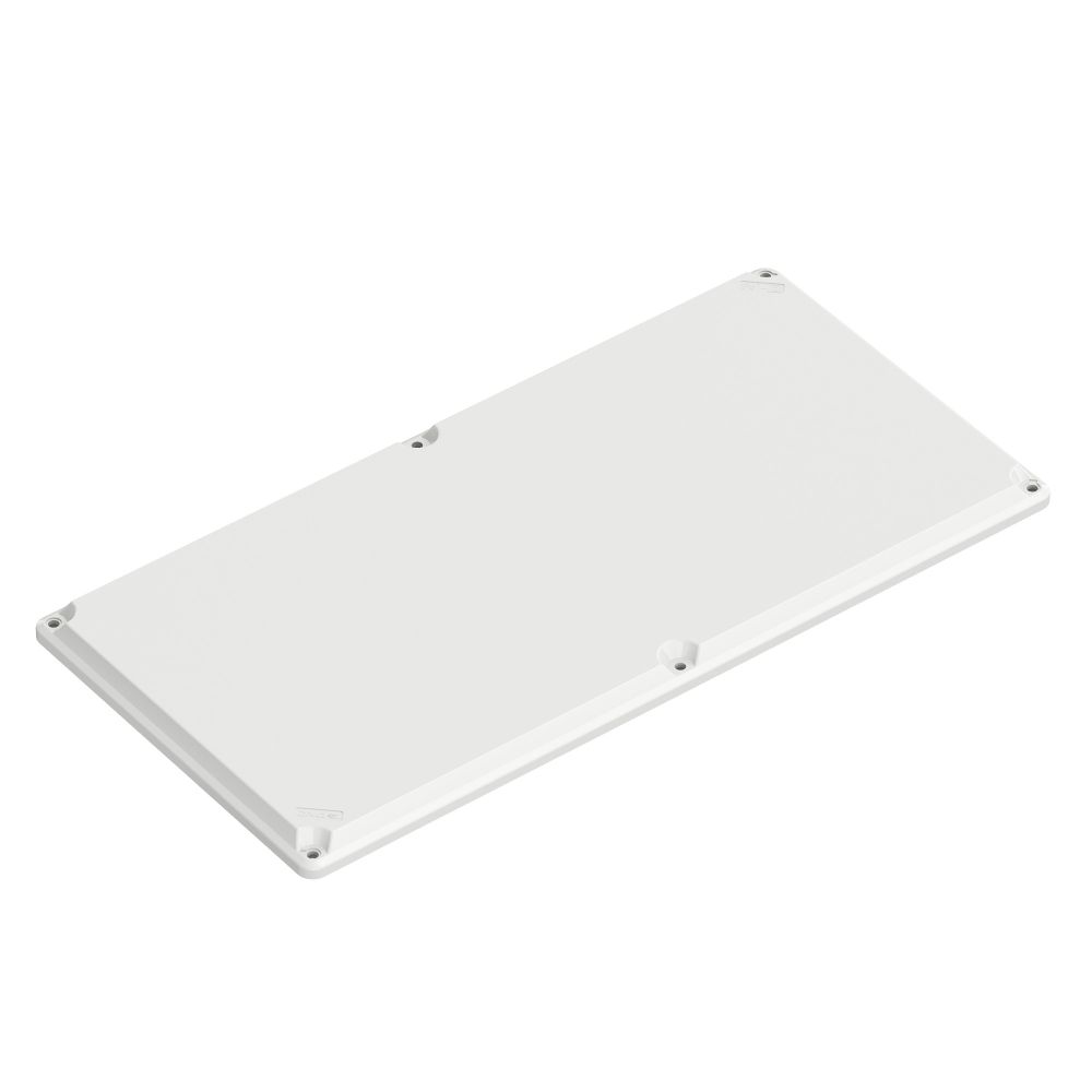 Непрозрачная крышка  высотой 21 мм, для корпуса RAM box 600х300х146 мм