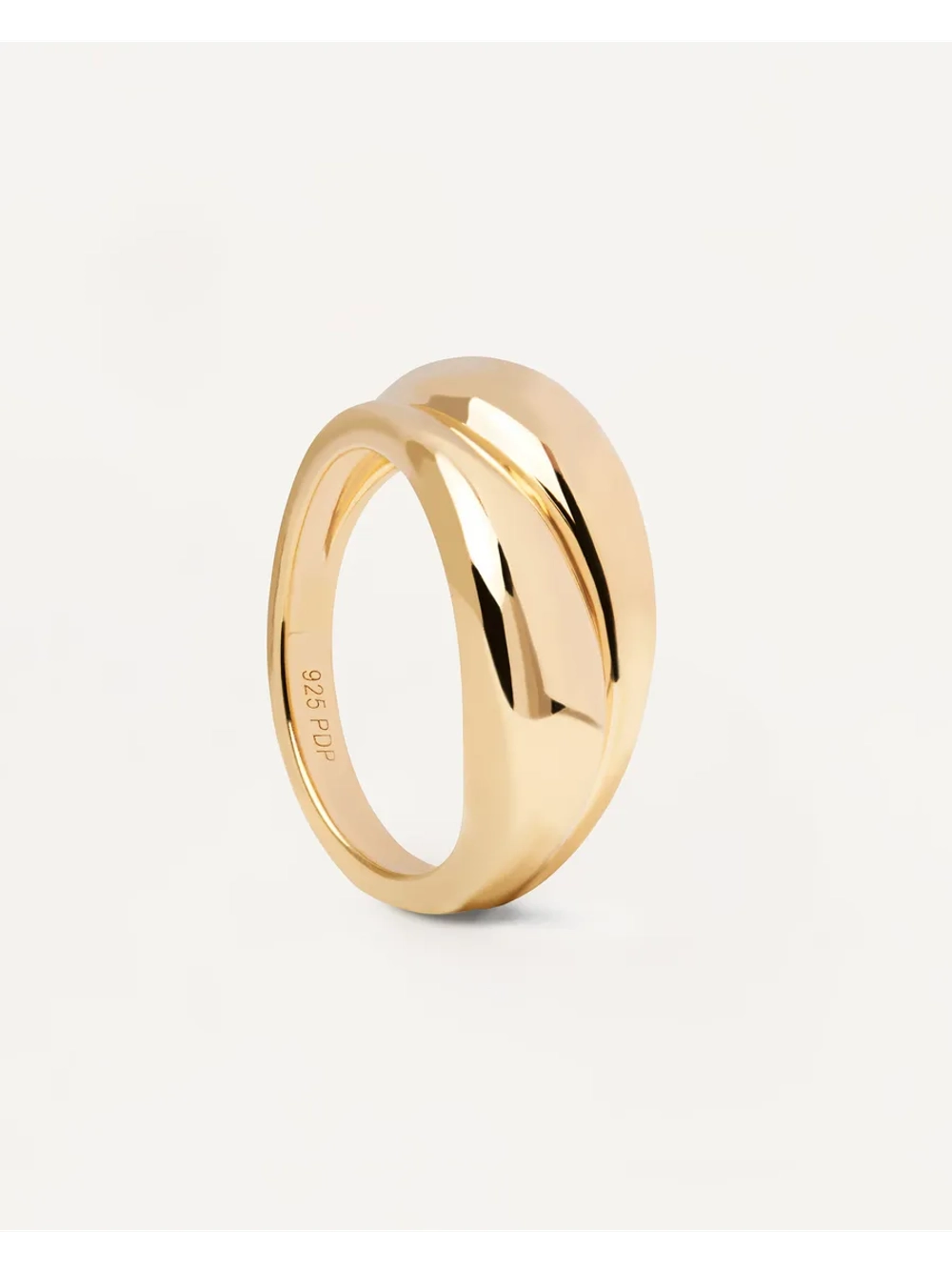 Кольцо Desire серебро 925 пробы покрытое золотом