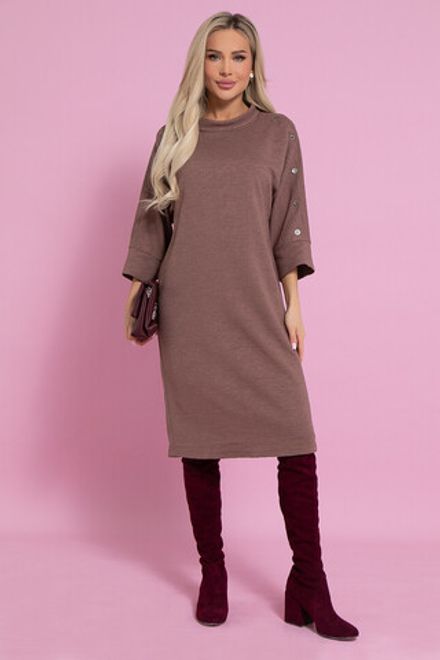 Платье Марьяна (кофе) П12807-4М LT Collection