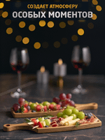 Сервировочная доска для подачи из дерева (лопатка5, дуб)