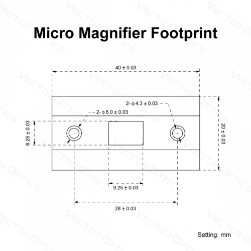 Увеличитель Vector Optics Paragon 3x18 MAGNIIFIER MICRO (SCMF-33)