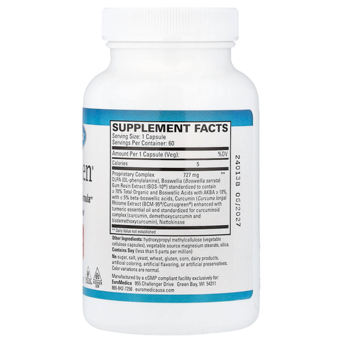 EuroMedica, Curaphen®, 60 капсул